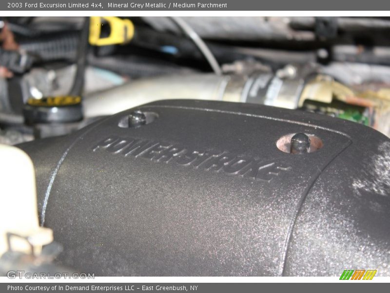 Mineral Grey Metallic / Medium Parchment 2003 Ford Excursion Limited 4x4