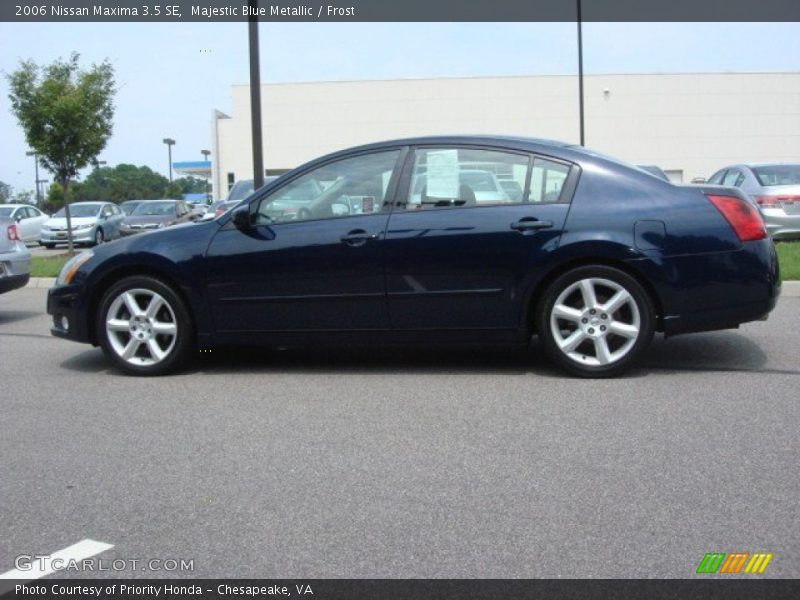  2006 Maxima 3.5 SE Majestic Blue Metallic