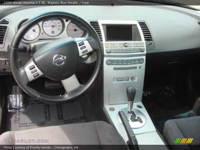 Dashboard of 2006 Maxima 3.5 SE