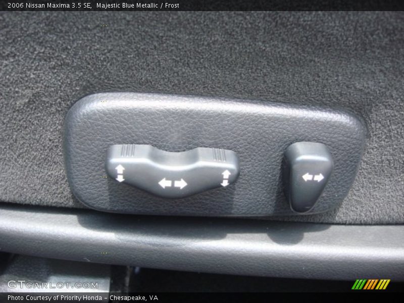 Controls of 2006 Maxima 3.5 SE