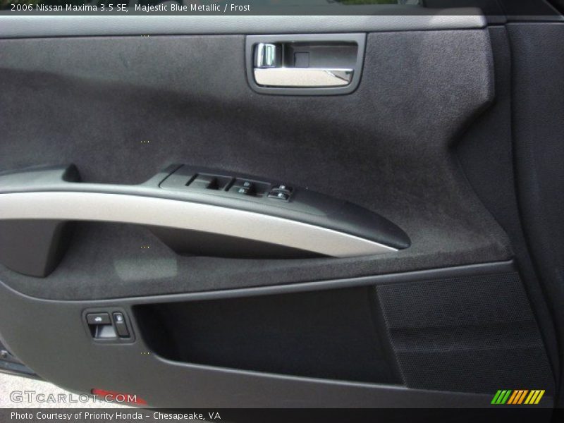 Majestic Blue Metallic / Frost 2006 Nissan Maxima 3.5 SE