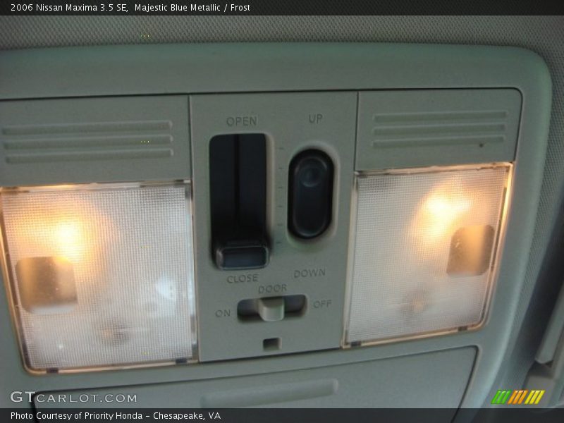 Majestic Blue Metallic / Frost 2006 Nissan Maxima 3.5 SE