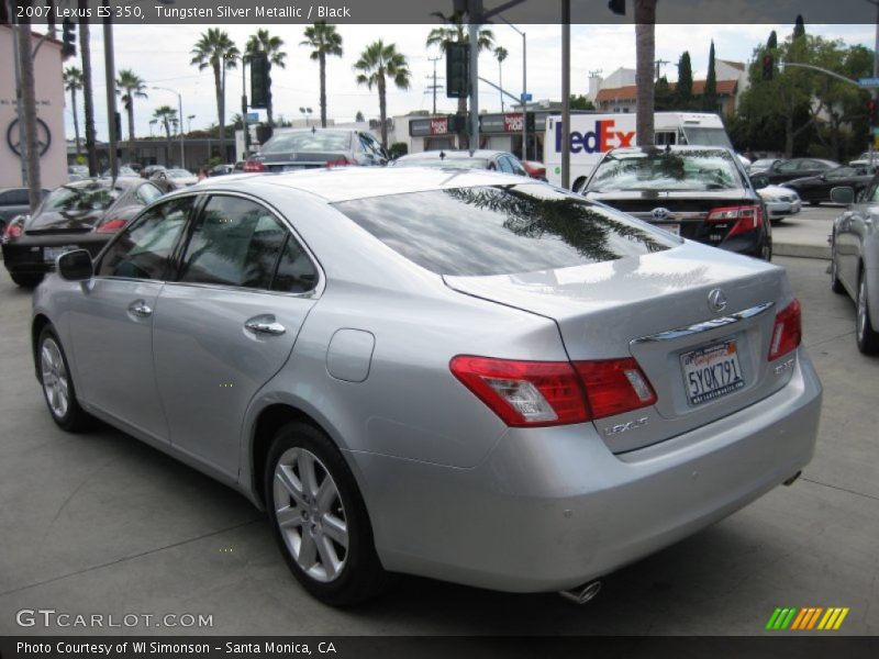 Tungsten Silver Metallic / Black 2007 Lexus ES 350
