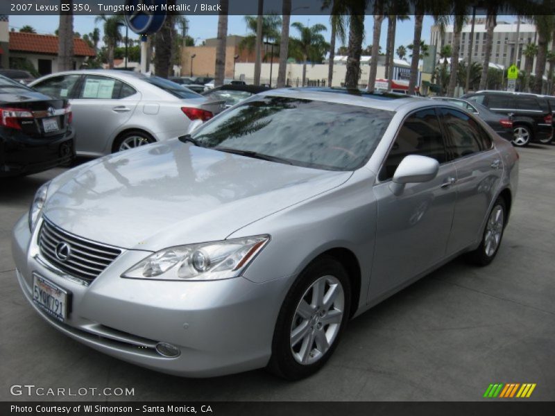 Tungsten Silver Metallic / Black 2007 Lexus ES 350