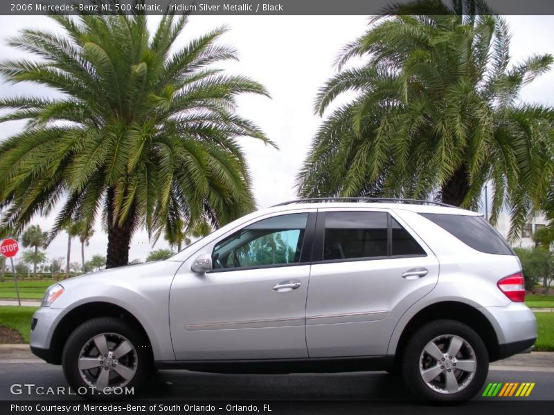 Iridium Silver Metallic / Black 2006 Mercedes-Benz ML 500 4Matic