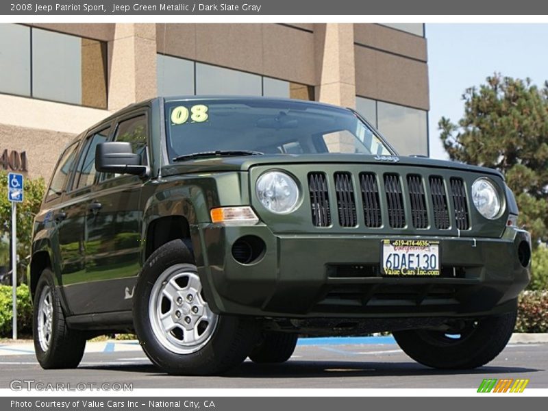 Jeep Green Metallic / Dark Slate Gray 2008 Jeep Patriot Sport