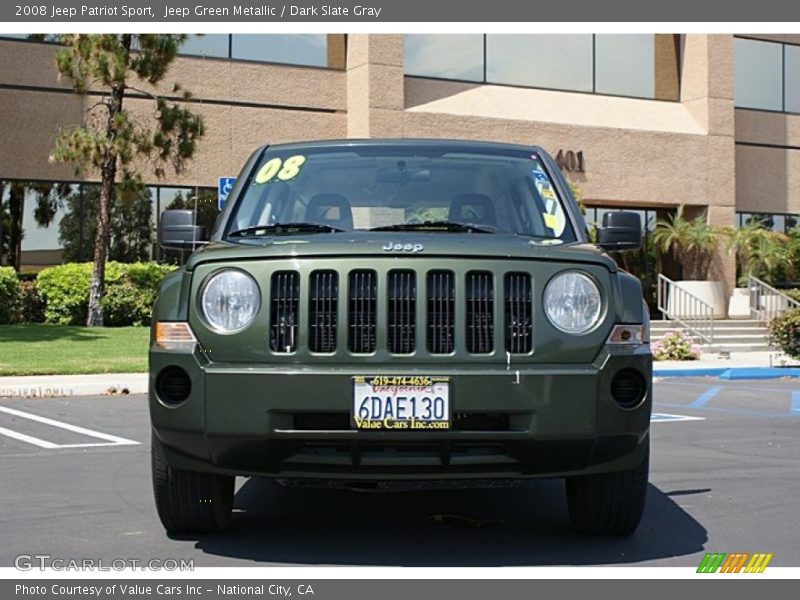 Jeep Green Metallic / Dark Slate Gray 2008 Jeep Patriot Sport