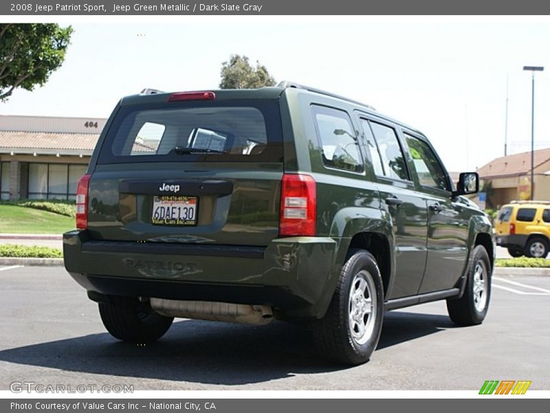 Jeep Green Metallic / Dark Slate Gray 2008 Jeep Patriot Sport