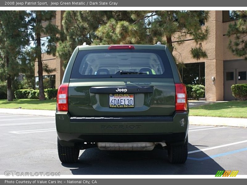 Jeep Green Metallic / Dark Slate Gray 2008 Jeep Patriot Sport