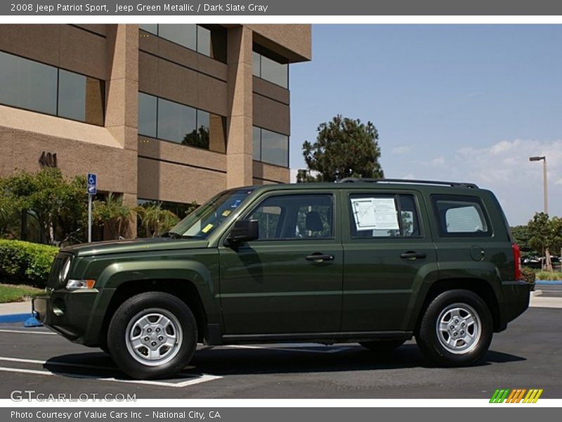 Jeep Green Metallic / Dark Slate Gray 2008 Jeep Patriot Sport