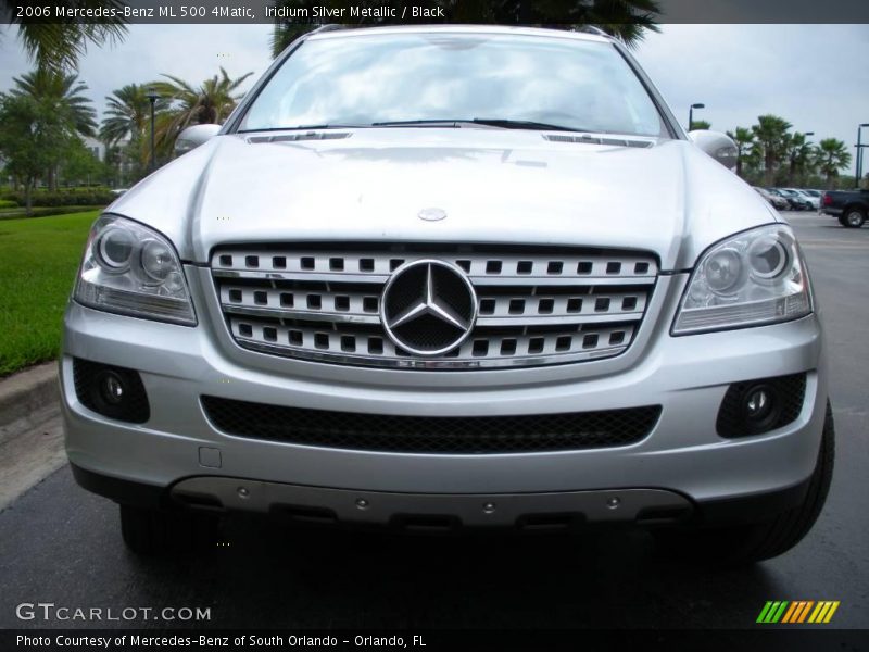 Iridium Silver Metallic / Black 2006 Mercedes-Benz ML 500 4Matic