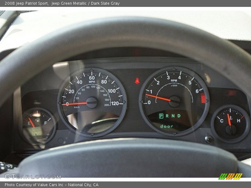 Jeep Green Metallic / Dark Slate Gray 2008 Jeep Patriot Sport