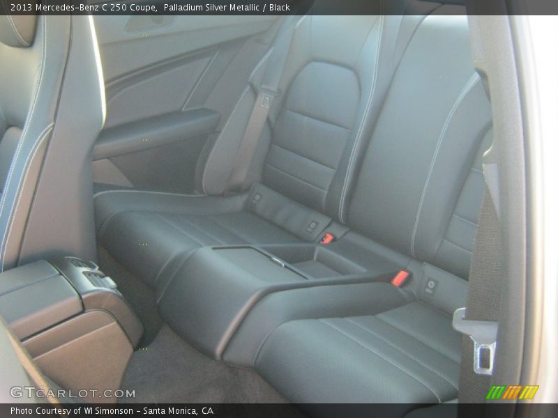 Palladium Silver Metallic / Black 2013 Mercedes-Benz C 250 Coupe