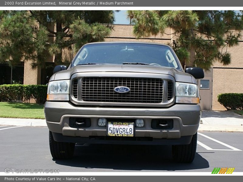 Mineral Grey Metallic / Medium Parchment 2003 Ford Excursion Limited