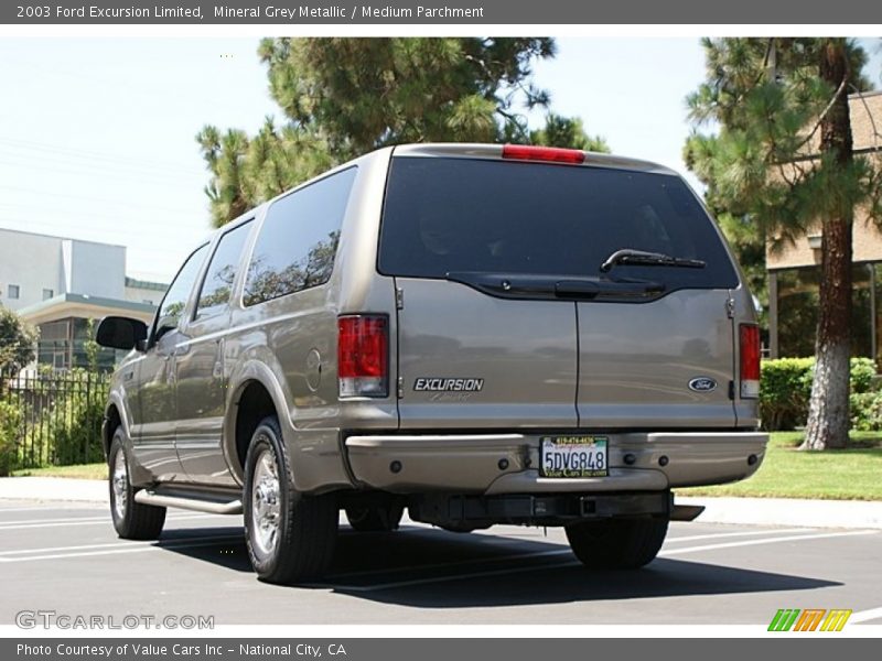 Mineral Grey Metallic / Medium Parchment 2003 Ford Excursion Limited