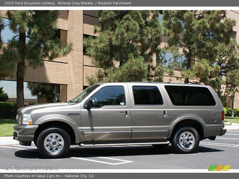  2003 Excursion Limited Mineral Grey Metallic