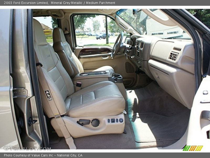 Mineral Grey Metallic / Medium Parchment 2003 Ford Excursion Limited
