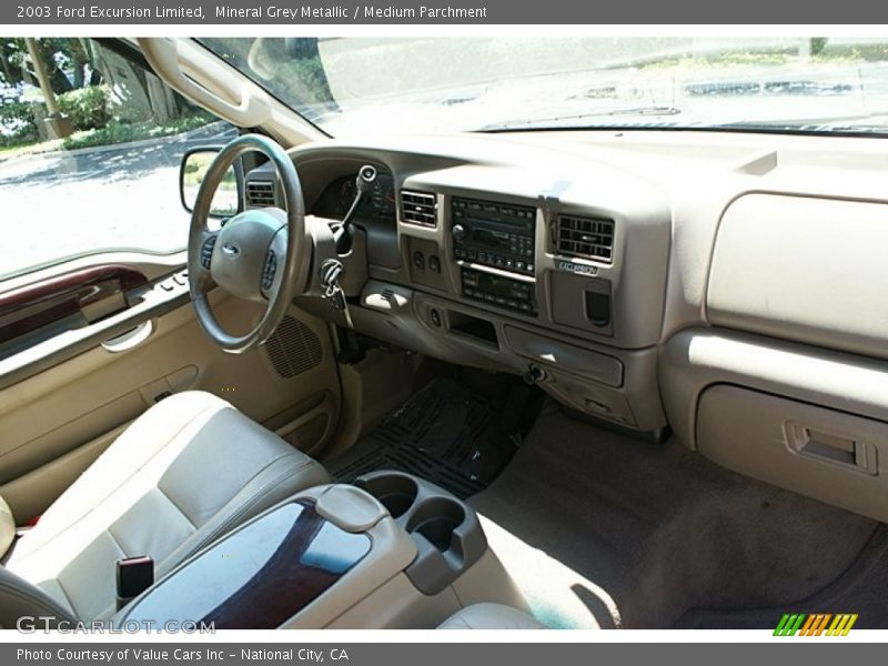Mineral Grey Metallic / Medium Parchment 2003 Ford Excursion Limited