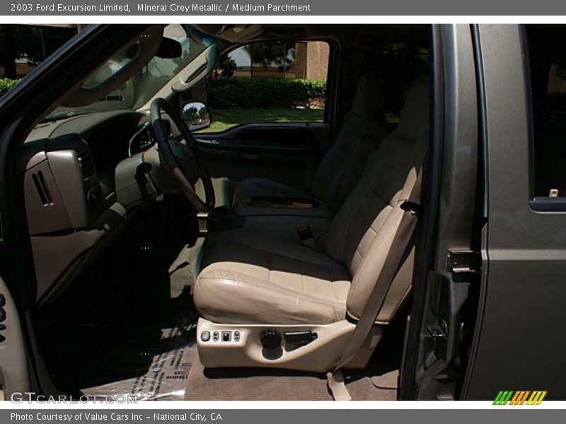 Mineral Grey Metallic / Medium Parchment 2003 Ford Excursion Limited