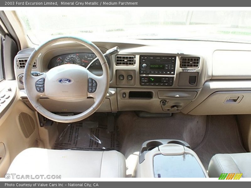 Dashboard of 2003 Excursion Limited