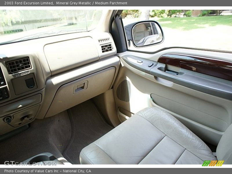 Mineral Grey Metallic / Medium Parchment 2003 Ford Excursion Limited
