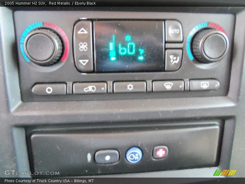 Red Metallic / Ebony Black 2005 Hummer H2 SUV