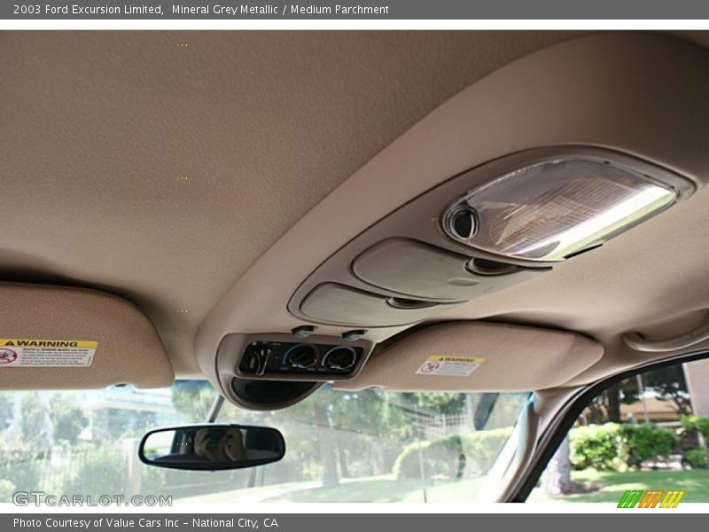 Mineral Grey Metallic / Medium Parchment 2003 Ford Excursion Limited
