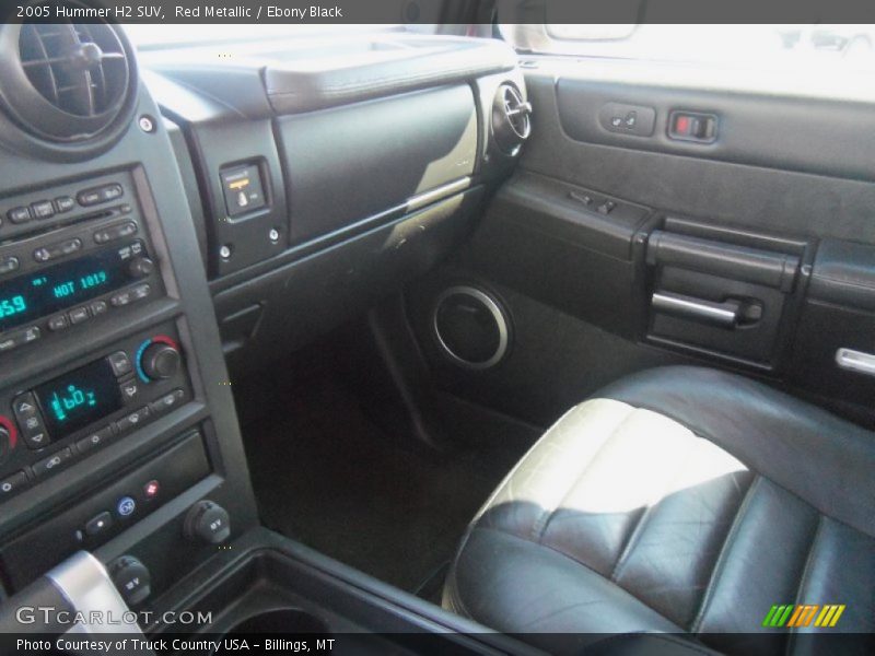 Red Metallic / Ebony Black 2005 Hummer H2 SUV
