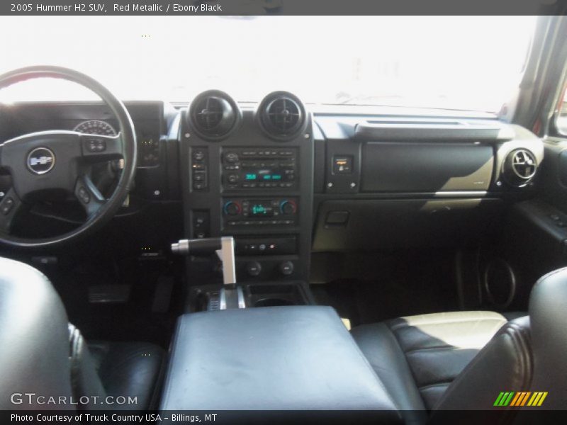 Red Metallic / Ebony Black 2005 Hummer H2 SUV