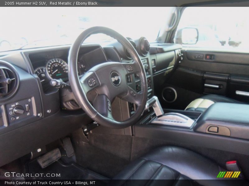 Red Metallic / Ebony Black 2005 Hummer H2 SUV