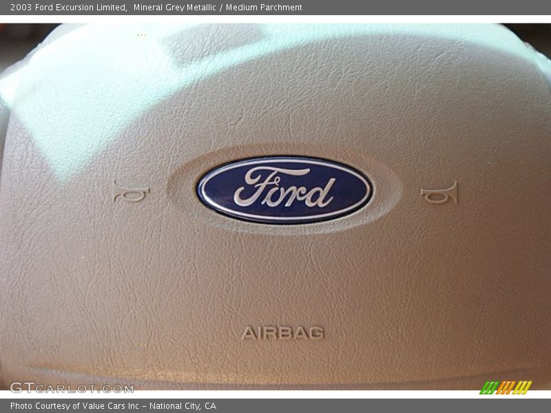 Mineral Grey Metallic / Medium Parchment 2003 Ford Excursion Limited