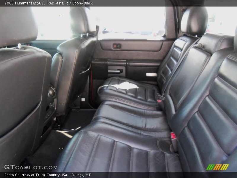Red Metallic / Ebony Black 2005 Hummer H2 SUV