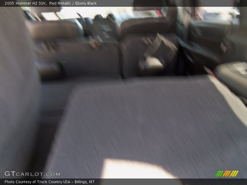 Red Metallic / Ebony Black 2005 Hummer H2 SUV