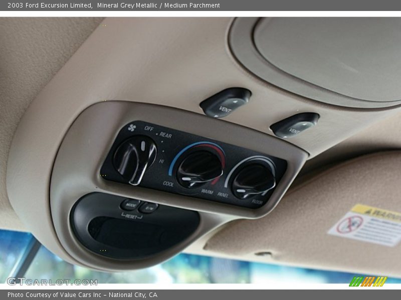 Mineral Grey Metallic / Medium Parchment 2003 Ford Excursion Limited