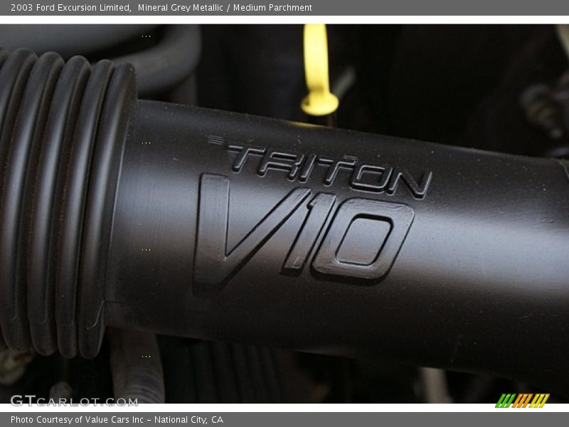 Mineral Grey Metallic / Medium Parchment 2003 Ford Excursion Limited