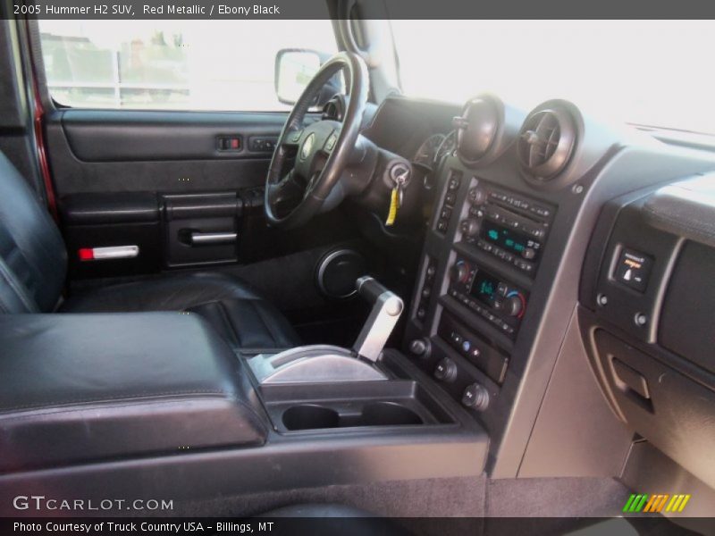 Red Metallic / Ebony Black 2005 Hummer H2 SUV