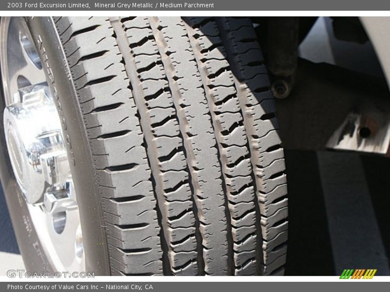Mineral Grey Metallic / Medium Parchment 2003 Ford Excursion Limited