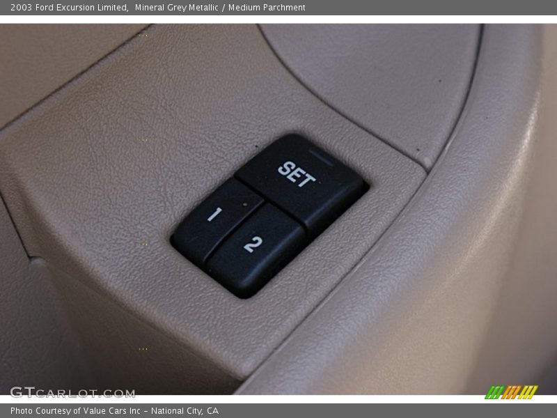 Mineral Grey Metallic / Medium Parchment 2003 Ford Excursion Limited