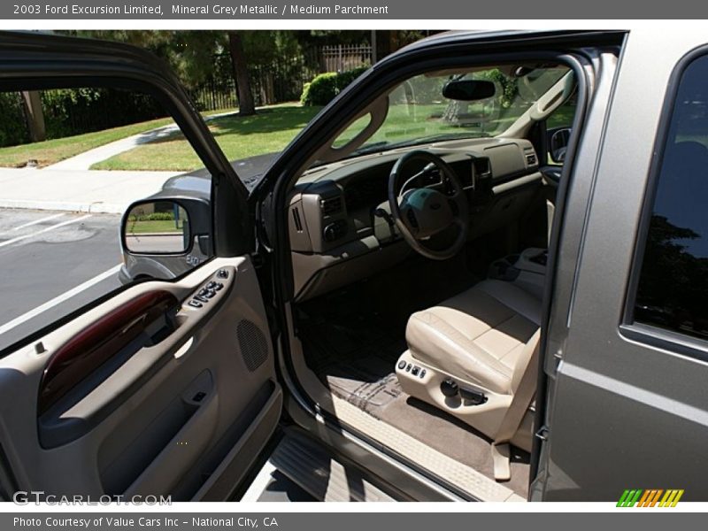 Mineral Grey Metallic / Medium Parchment 2003 Ford Excursion Limited