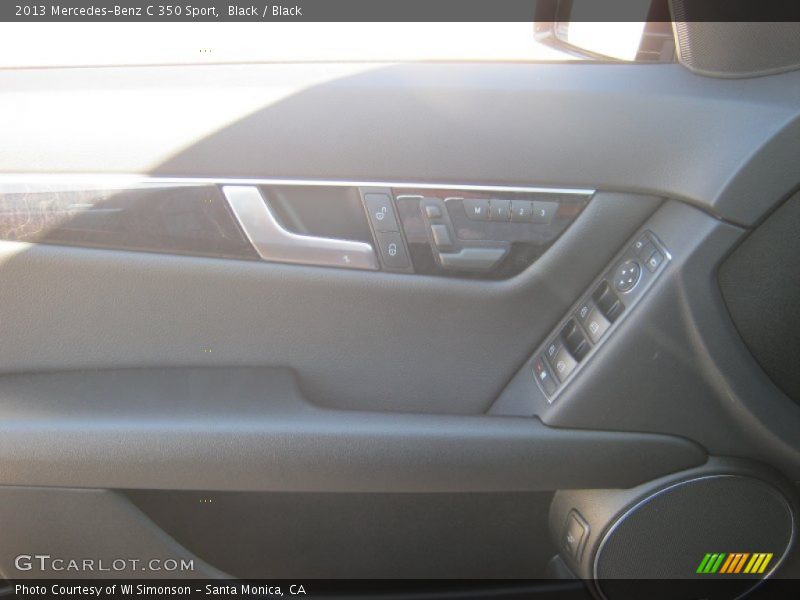 Black / Black 2013 Mercedes-Benz C 350 Sport