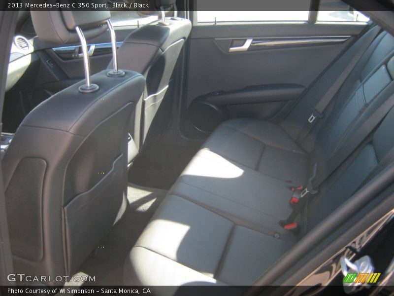 Black / Black 2013 Mercedes-Benz C 350 Sport