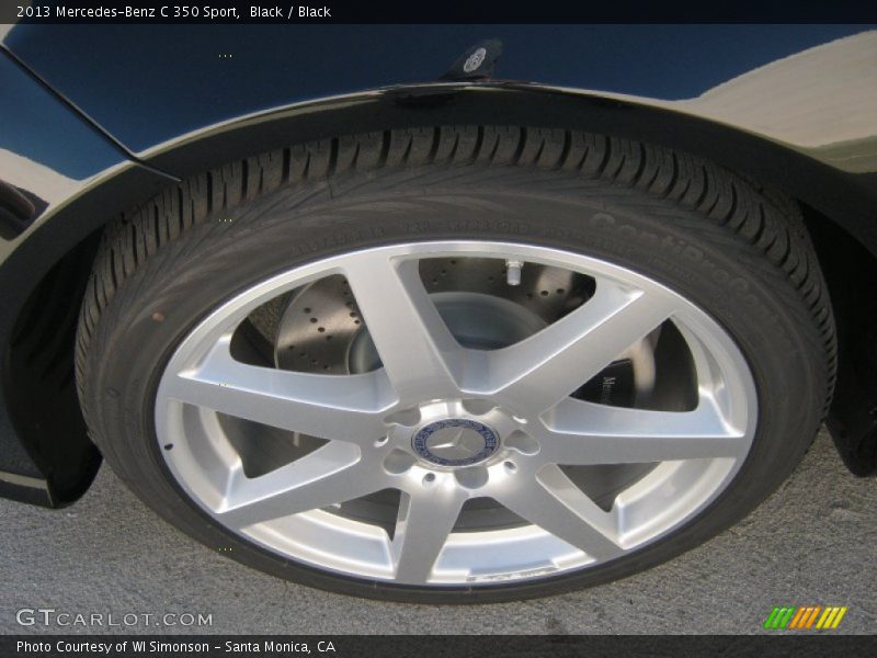 Black / Black 2013 Mercedes-Benz C 350 Sport