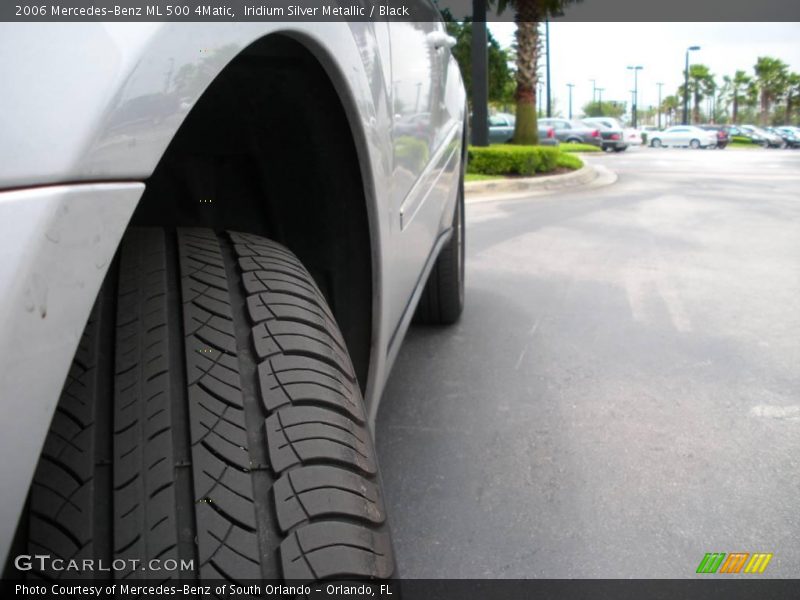 Iridium Silver Metallic / Black 2006 Mercedes-Benz ML 500 4Matic