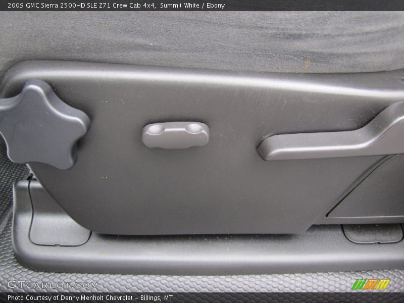 Summit White / Ebony 2009 GMC Sierra 2500HD SLE Z71 Crew Cab 4x4