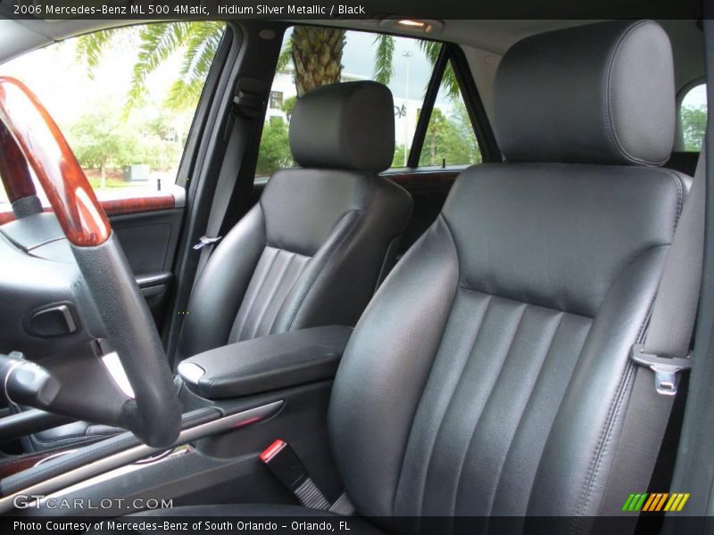Iridium Silver Metallic / Black 2006 Mercedes-Benz ML 500 4Matic