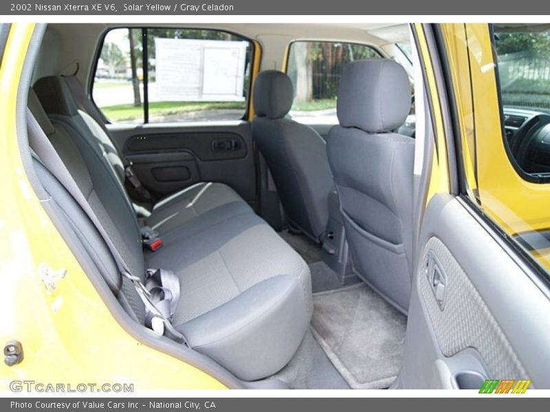 Rear Seat of 2002 Xterra XE V6