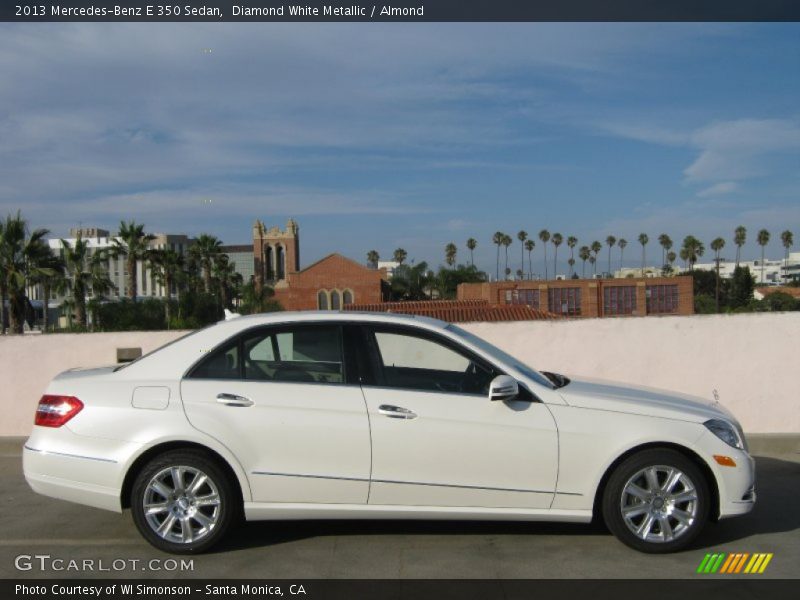 Diamond White Metallic / Almond 2013 Mercedes-Benz E 350 Sedan