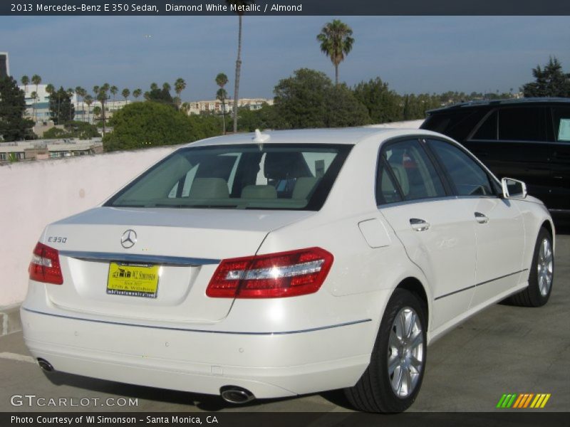 Diamond White Metallic / Almond 2013 Mercedes-Benz E 350 Sedan