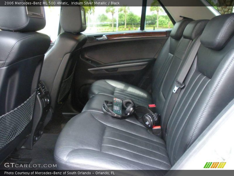 Iridium Silver Metallic / Black 2006 Mercedes-Benz ML 500 4Matic