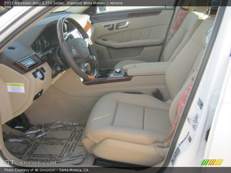 Diamond White Metallic / Almond 2013 Mercedes-Benz E 350 Sedan